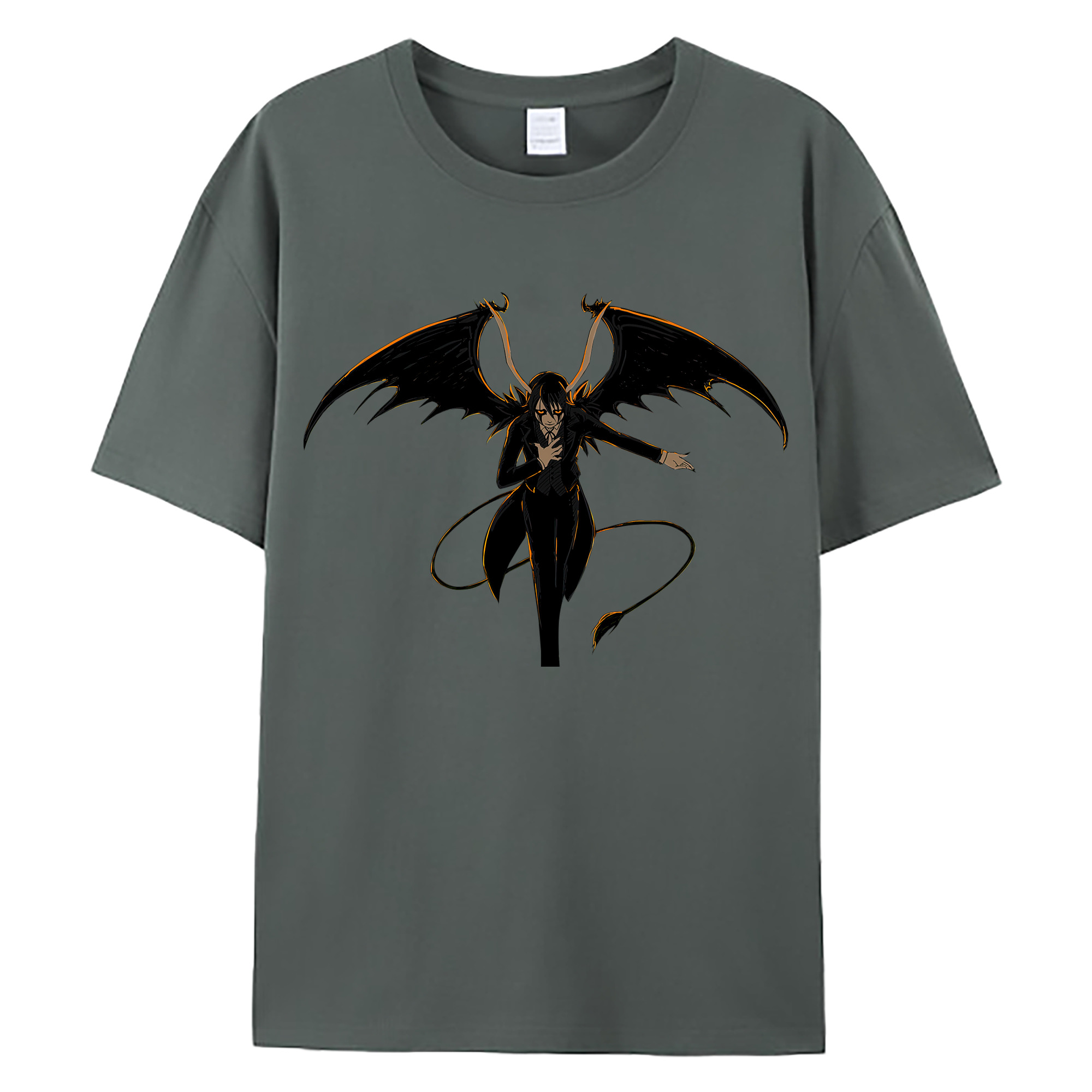 （画像用） ブリーチ ウルキオラ·シファー BLEACH Ulquiorra cifer 綿100％ メンズ半袖Tシャツ｜肌触りやわらか＆通気性